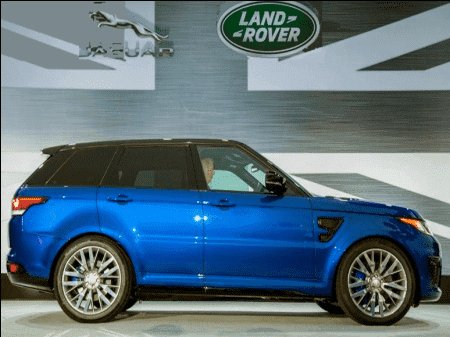Range Rover Sport SVR – мощь и сила взятые в аренду